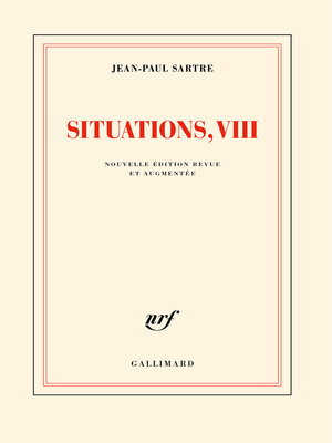 cover image of Situations, Tome 8